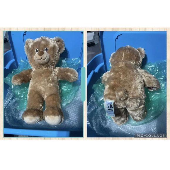 One Build A Bear Light Brown Teddy Bear #2 Superb Condition! - Picture 4 of 4